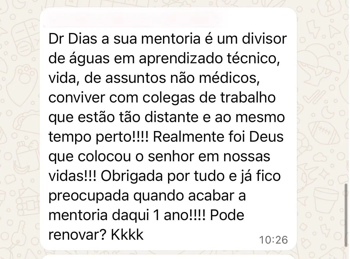 Depoimento Caroline Manaus sobre a mentoria